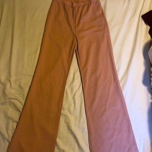 Pink bell bottoms